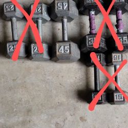 45lb Dumbbell 