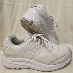 Brooks Women’s Walking Shoes – Size 8 – All White – Great Comfort