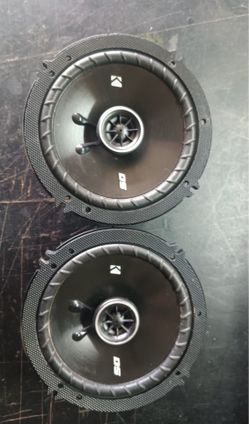 Kicker 43DSC6504 6.5-inch 2-way coaxial car speakers