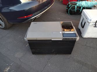 Ice chest freezer ice maker