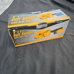 Belt Sander With Dust Bag 3×21