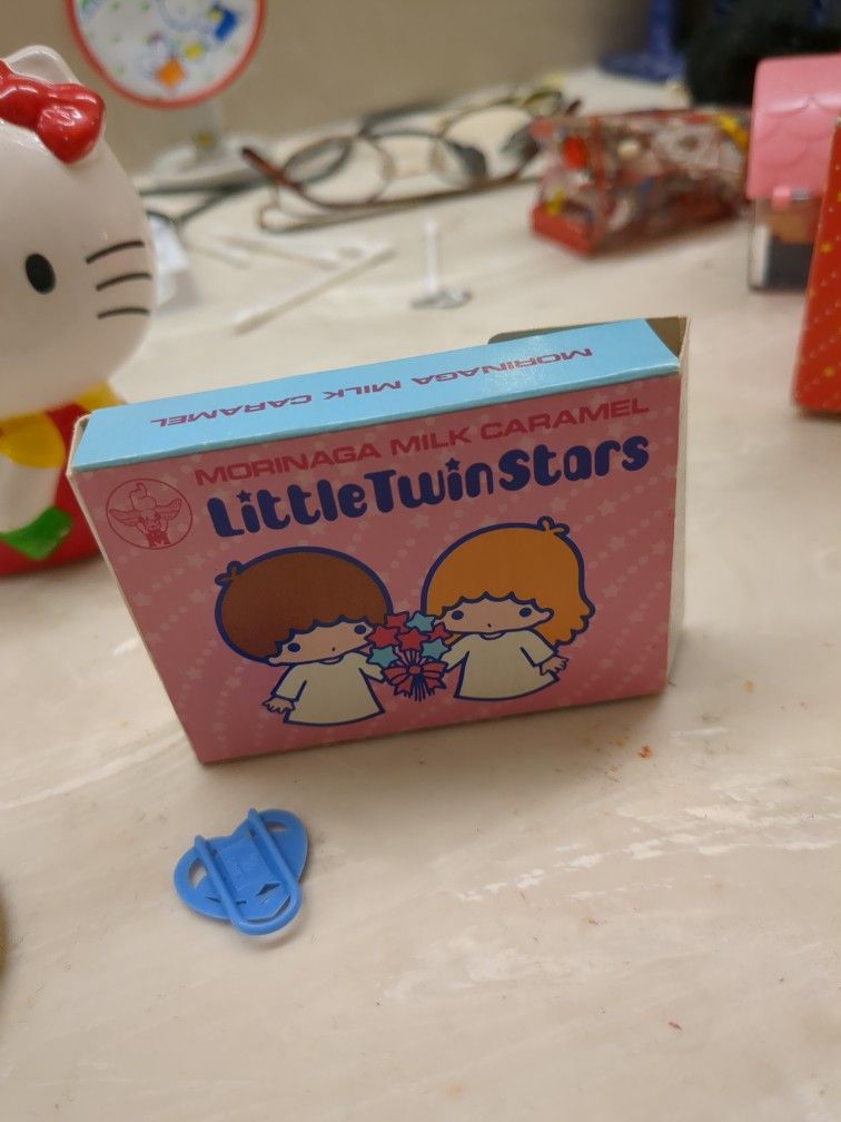 1976 Sanrio LITTLE TWIN Stars  Surprise gift