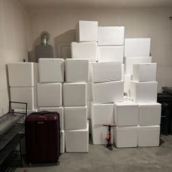 Styrofoam Coolers