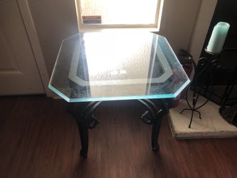 Glass table