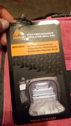 RBX INSULATE MEAL BAG
