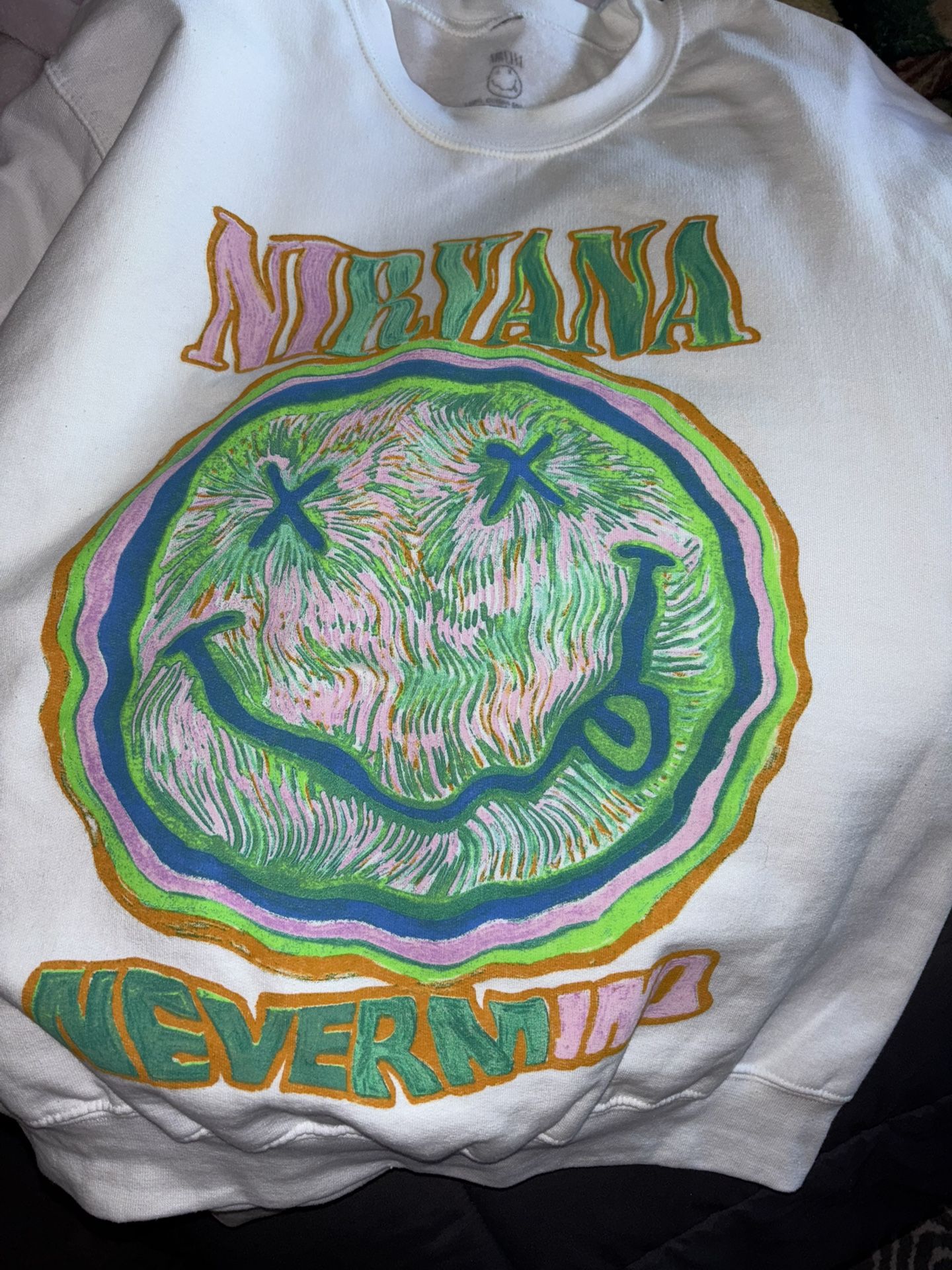 Nirvana Brand New Pullover Sweatshirt
