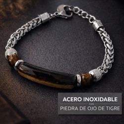 Ojo De Tigere, Acero Inoxidable,  Pulcera, Esclava Joyería  Jewelry