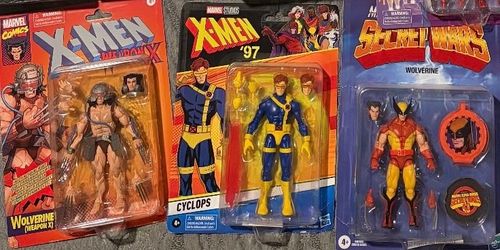 Wolverine and cyclops marvel legends lot of 3