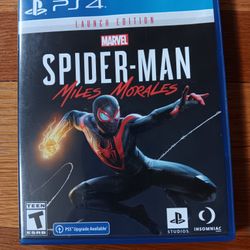 PS4 Spider-Man Miles Morales