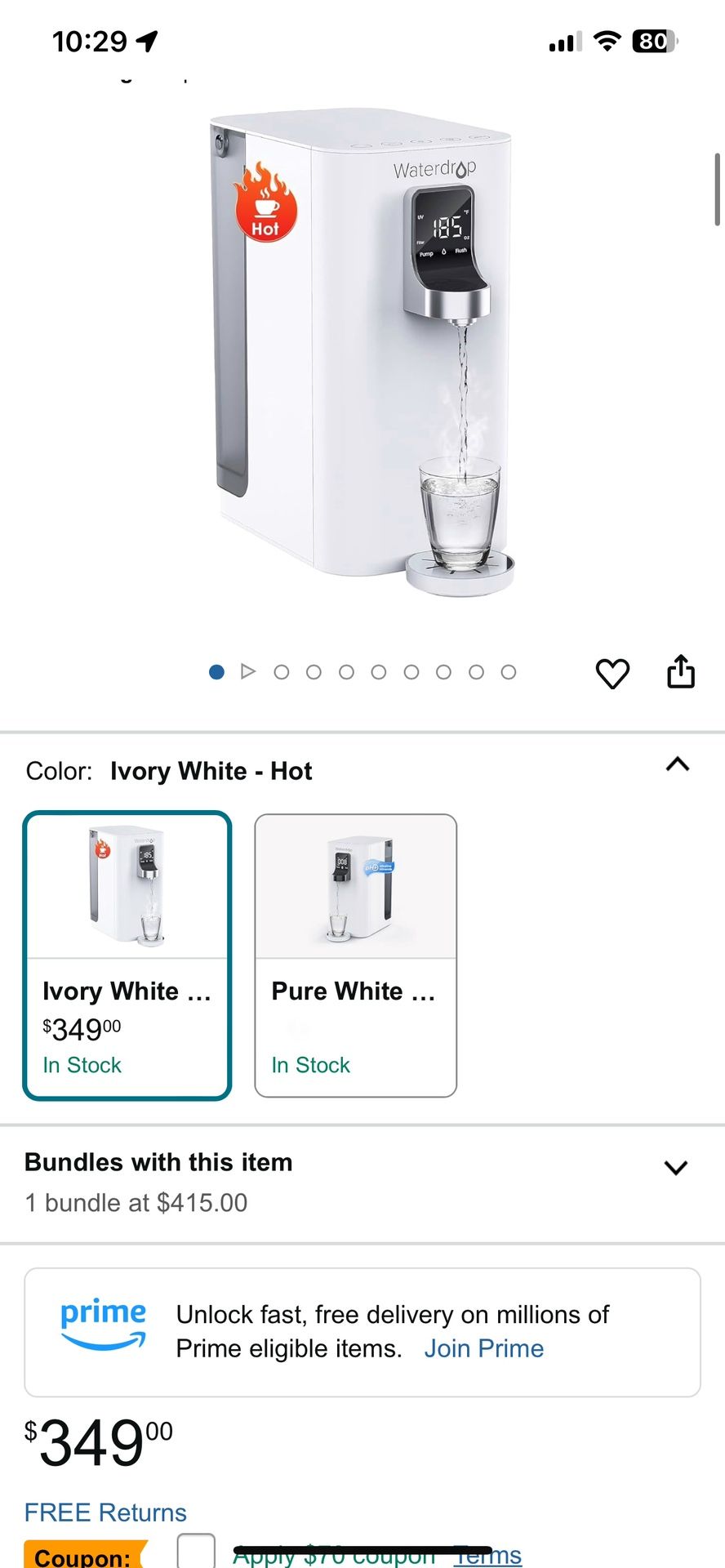 Waterdrop K19-H Countertop Reverse Osmosis System