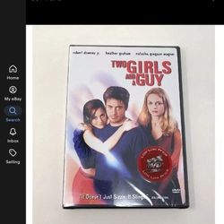 Two Girls and a Guy (DVD) Factory Sealed