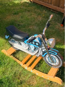 Motorcycle rocking horse
