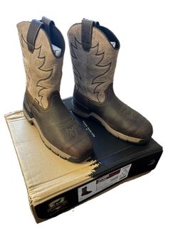 Redwing x Irish setter boots size 9