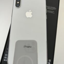 Iphone X 64GB SILVER ANY CARRIER 