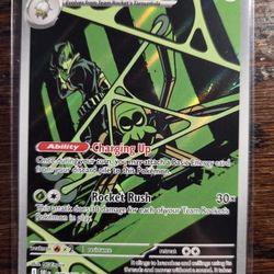 2025 Pokémon TCG Team Rocket's Spidops 187/182 Destined Rivals Illustration Rare
