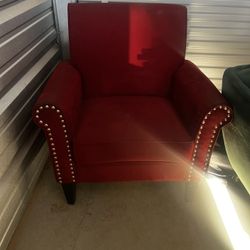 Red Sitting Chair