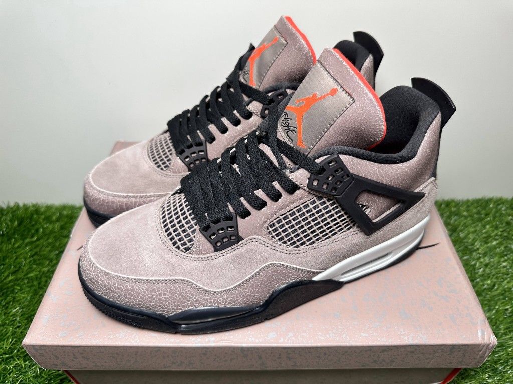 NIKE AIR JORDAN 4 RETRO TAUPE HAZE AJ4 NEW SALE SNEAKERS SHOES MEN SIZE 10 44 A5