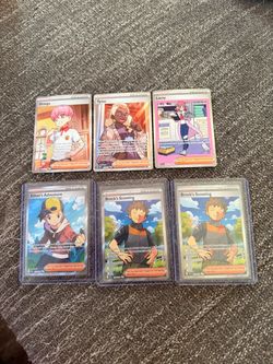 Pokemon trainer cards