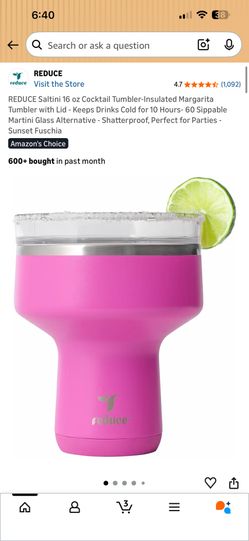 Insulated margarita cup