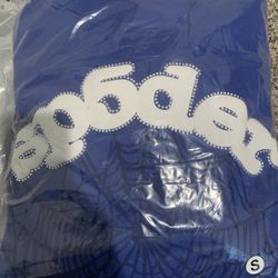 Sp5der Hoodie Blue