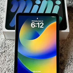 iPad Mini 6 Unlocked Mint