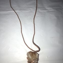 Copper Wrapped Citrine Stone ⚡️