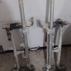 Very Nice Aluminum Sheetrock Stilts