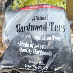 Spalding Natural Hardwood Tee's