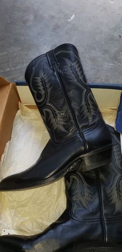 Tony Lama Longhorn Black