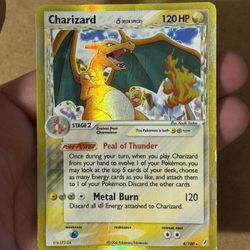 Pokemon TCG Charizard Holo Rare Delta Species Crystal Guardians 4/100 MP 2006
