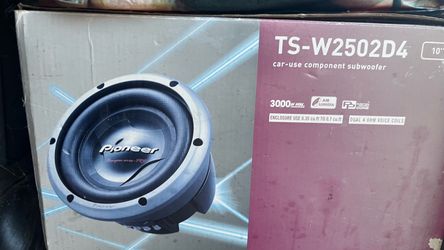 Pioneer TS-W2502D4 10" Car Subwoofer