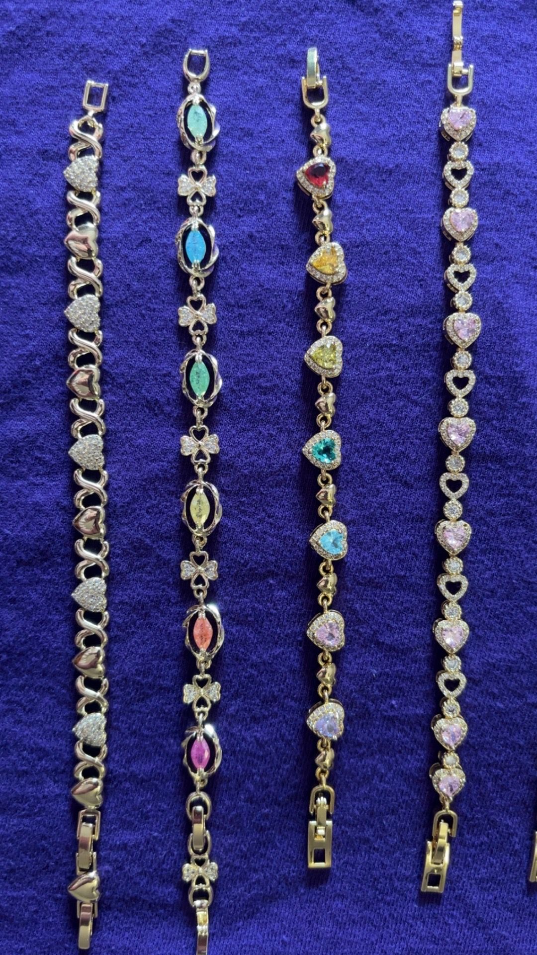Beautiful 14 K/18 K bracelets
