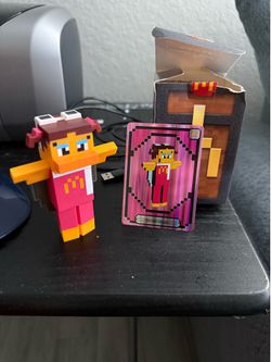 Original Birdie Wings Minecraft x McDonald’s Meal Collab with Card and Chest Box