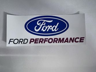 Ford Performance Vinyl Sticker