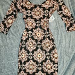 Small charlotte russe, black/peach Dress
