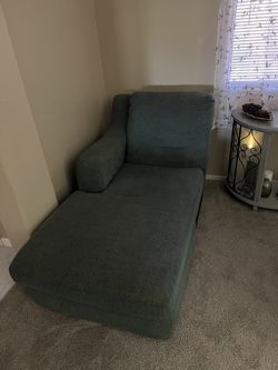 Green Chaise Lounge