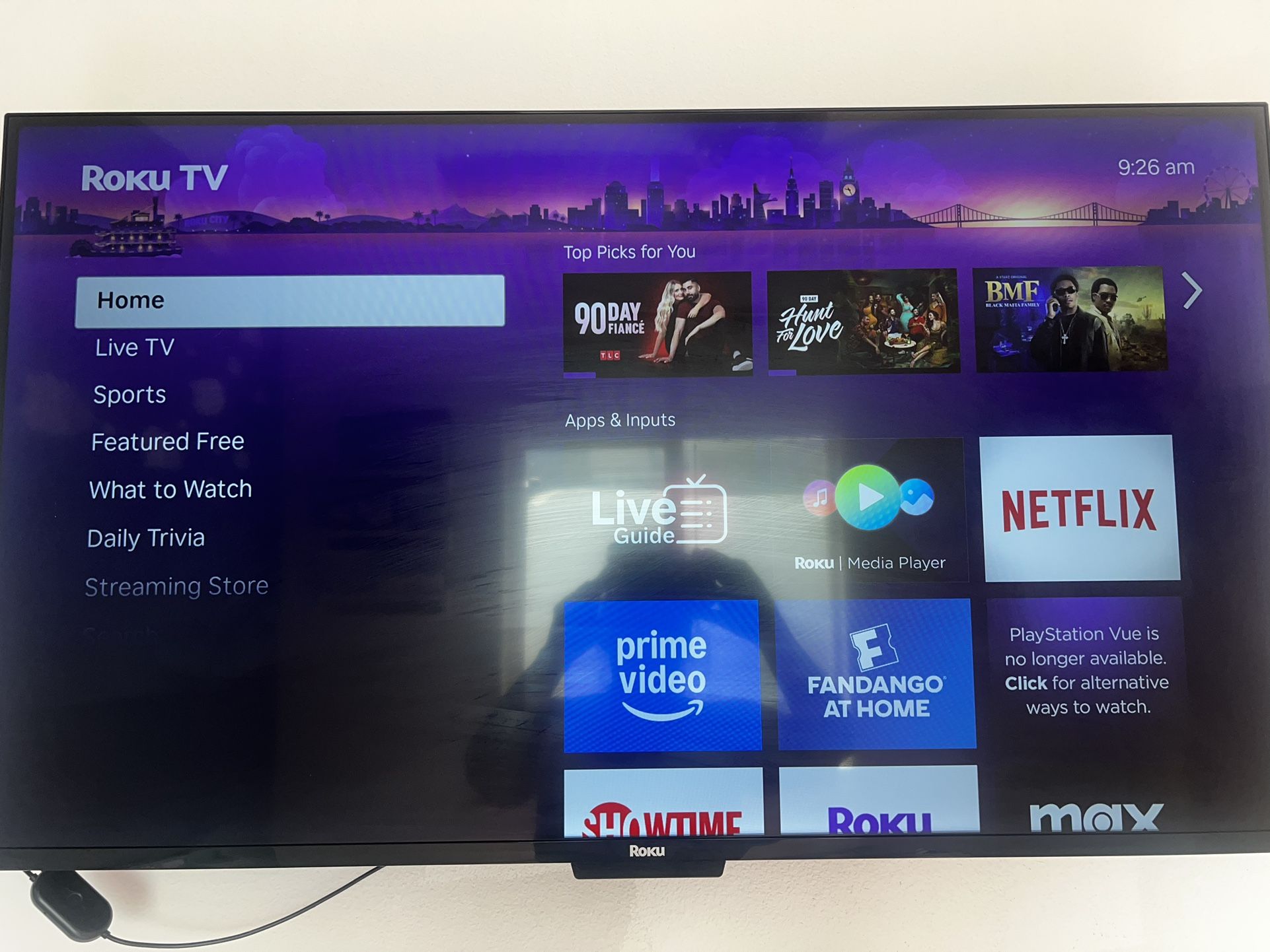43” 4K Smart Roku TV
