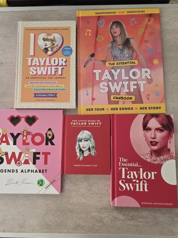 Assorted Taylor Swift Books NEW $15 For All