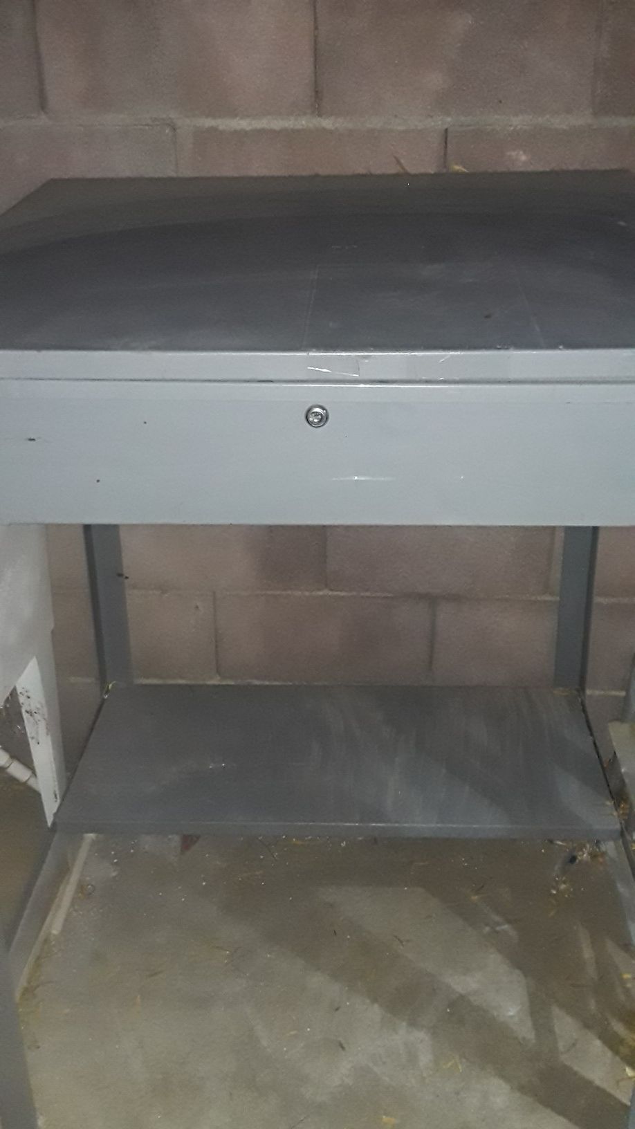 Metal Shop Desk with drawer for Sale in Las Vegas, NV OfferUp