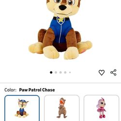 Paw Patrol Chase Kids Bedding Super Soft Plush Cuddle Pillow Buddy