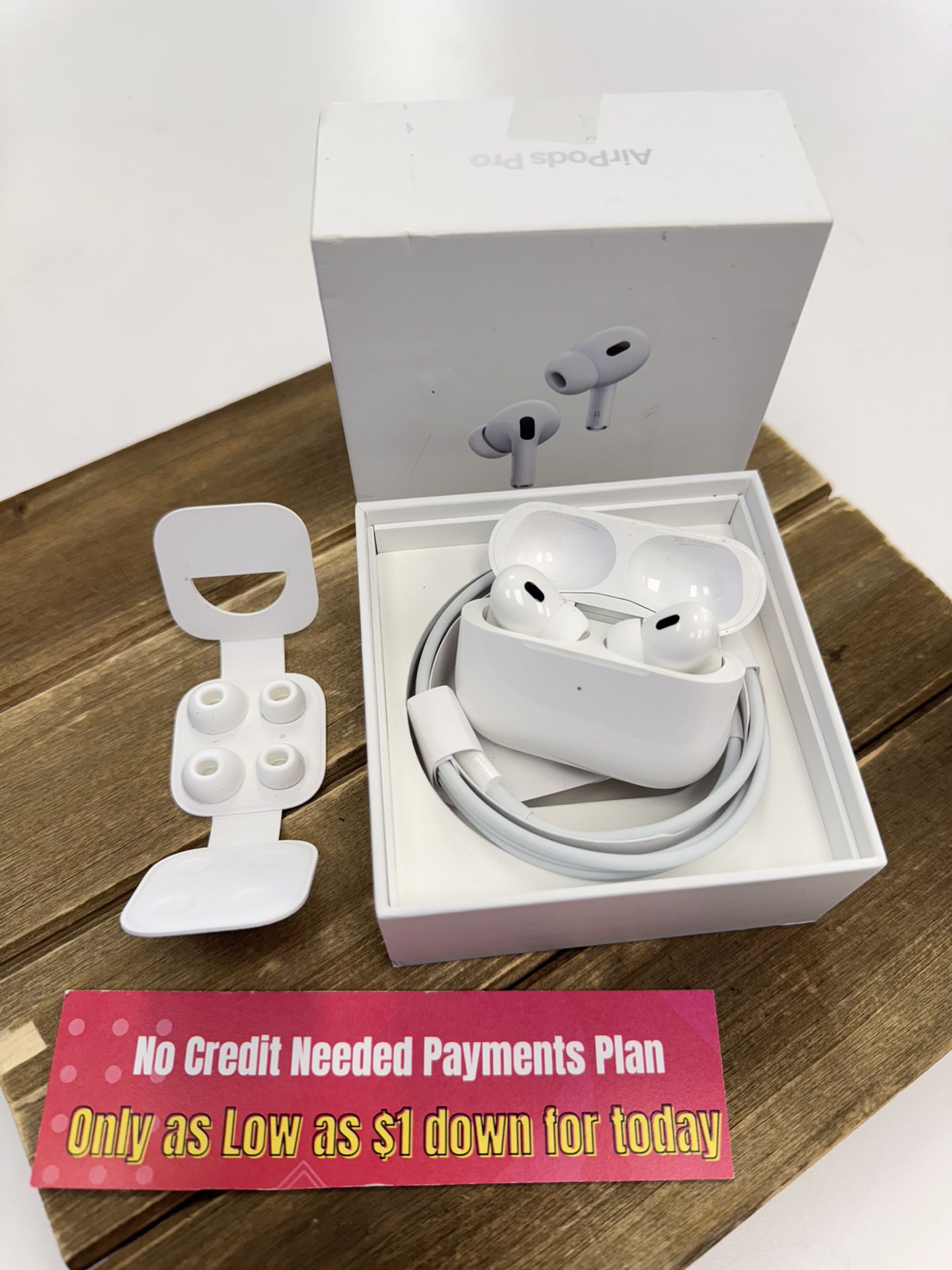 Apple Airpods Pro 2 - Pay $1 Today to Take it Home and Pay the Rest Later!