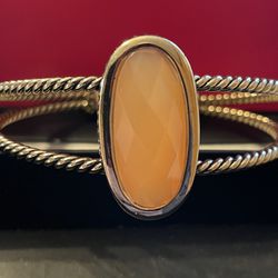 Avon Bronze Single Stone Bracelet (New)