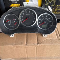 WRX instrument cluster 