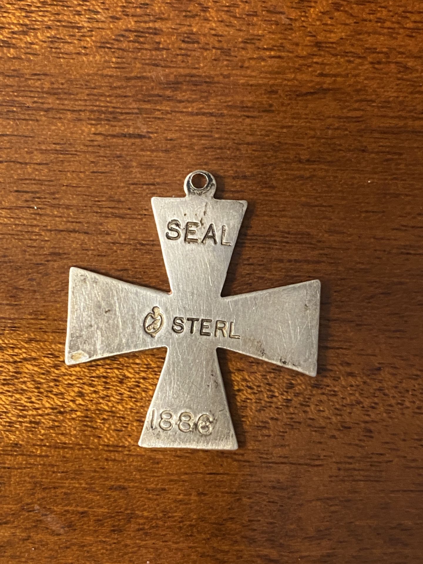 Sterling Silver Vintage Cross Pendant