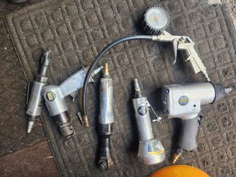 Air compressor with tools & air hose