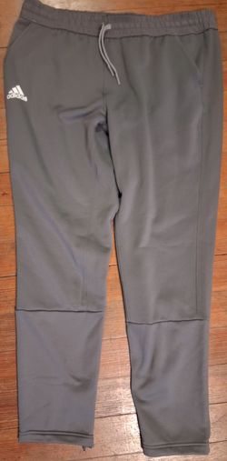 Adidas Mens Size Xlarge pants gym workout casual  aeroready Grey