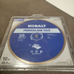 Kobalt 10-inch Wet Continuous Rim Diamond Saw Blade