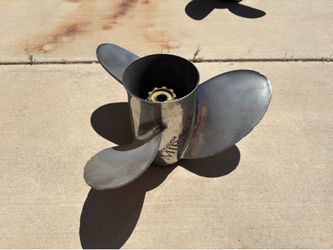 Prop bravo one alpha one Mercury Marine Mirage Plus 3 Blade Stainless Steel 15-1/4" x 19 RH propeller