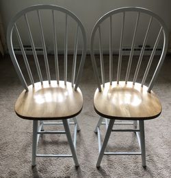 High Back Wooden Chairs, Barstools