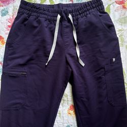 FIGS Uman Relaxed Jogger Scrub Bottom - Purple Jam - Medium - Women’s